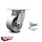 Service Caster 4 Inch Kingpinless Semi Steel Poly Wheel Swivel Caster with Swivel Lock SCC SCC-KP30S420-SSR-BSL - alternate 3